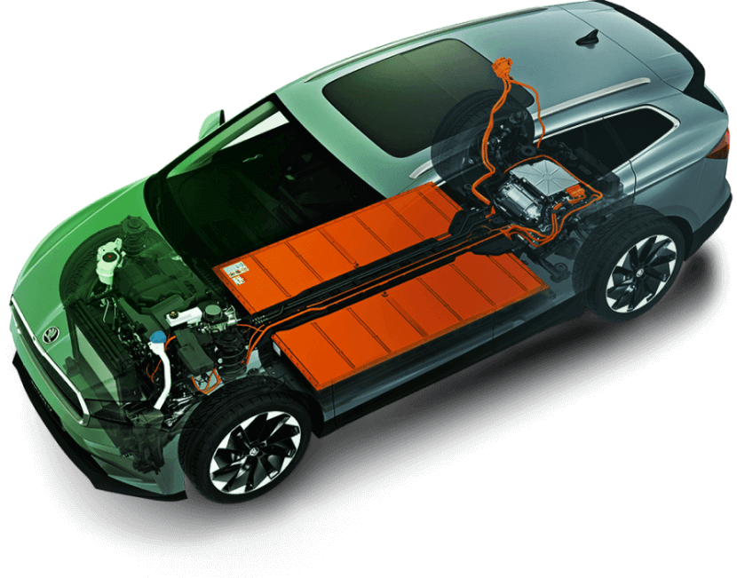 skoda enyaq car engine